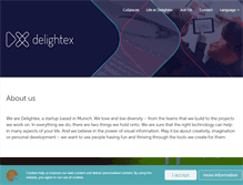Tablet Screenshot of delightex.com